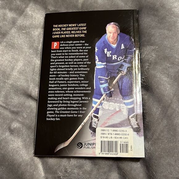 The Greatest Game I ever played. (Hockey News) book - Picture 2 of 2